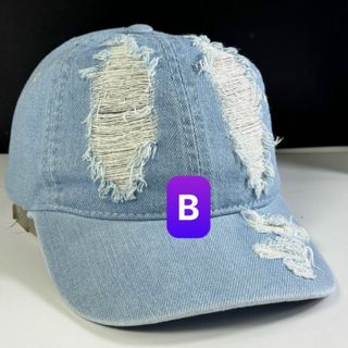 Mũ lưỡi trai kiểu hơi rách hai bên CQ