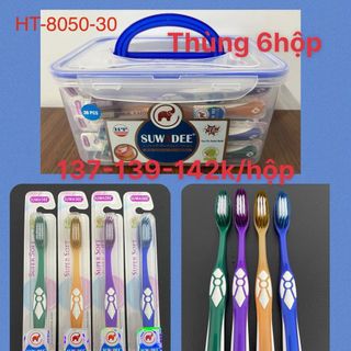 Bàn chải hộp CTy 8050-8051-8052-8053 đủ loại mới(theo hộp và thùng)