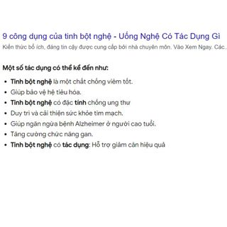 Tinh bột nghệ nguyên chất 100% cao cấp hủ 500g, đẹp da, tốt cho dạ dày CTB746 - BECHIP