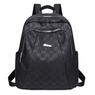 Balo thời trang nam - nữ mini đẹp du lịch công sở , vải dù  cao cấp, màu đen sang trọng, khóa kéo nhiều ngăn TX10