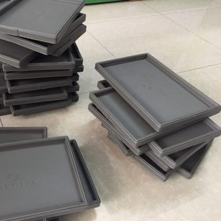 Xưởng sản xuất khay gỗ bọc da, khay bọc da khách sạn, bộ sản phẩm bọc da, hộp khăn giấy bọc da