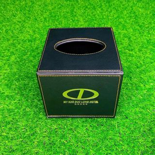 Xưởng sản xuất khay gỗ bọc da, khay bọc da khách sạn, bộ sản phẩm bọc da, hộp khăn giấy bọc da