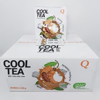 Thùng Trà Me Cool Tea Trần Quang 20 bịch 336g (24 gói dài 14g) giá sỉ