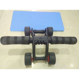 Con lăn tập cơ bụng 4 bánh xe (Tặng thảm)