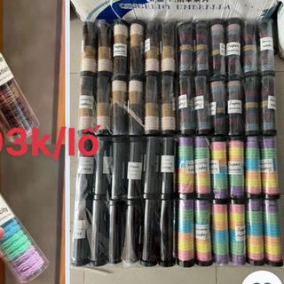 Thun cột tóc ống nhiều kiểu(hót mới) tính theo lố