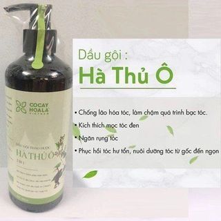 DẦU GỘI THẢO DƯỢC HÀ THU Ô 800 ML