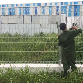 Sản xuất hàng rào lưới thép,lắp đặt hàng rào mạ kẽm