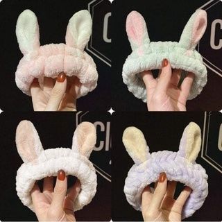 Băng đô rửa mặt bờm cài tóc turban dễ thương cute nhiều mẫu