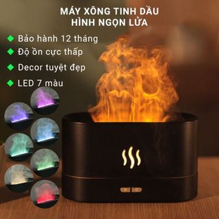 Máy xông tinh dầu hình ngọn lửa