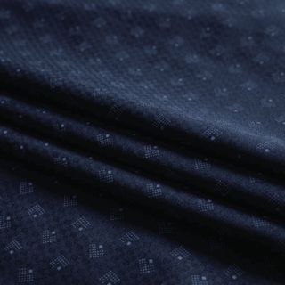 ÁO SƠ MI NAM DÀI TAY ALIGRO CỔ BẺ DÁNG ÔM BODY 100% CHẤT COTTON NAVY VÂN Ô ALGS223 - ALIGRO