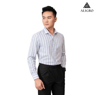 ÁO SƠ MI NAM DÀI TAY ALIGRO CHẤT LIỆU BAMBOO CAO CẤP MỀM MỊN, KHÁNG KHUẨN, CHỐNG TIA UV ALGS219 - ALIGRO
