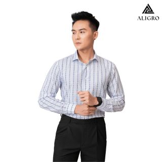 ÁO SƠ MI NAM DÀI TAY ALIGRO CHẤT LIỆU BAMBOO CAO CẤP MỀM MỊN, KHÁNG KHUẨN, CHỐNG TIA UV ALGS219 - ALIGRO