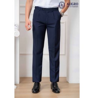 QUẦN ÂU 1 LY MÀU XANH THAN ALGL8019 - ALIGRO