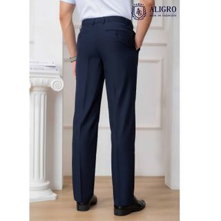 QUẦN ÂU 1 LY MÀU XANH THAN ALGL8019 - ALIGRO