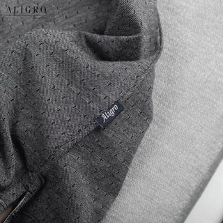 ÁO POLO NAM NGẮN TAY CHẤT LIỆU COTTON HOẠ TIẾT NHÍ ĐƠN GIẢN SANG TRỌNG ALGPLO46 - ALIGRO