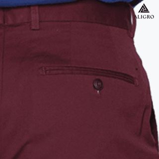 QUẦN KAKI NAM, QUẦN THÔ MÀU ĐEN DÁNG SLIMFIT, CHẤT LIỆU VẢI KAKI CAO CẤP BỀN ĐẸP, THIẾT KẾ CẠP ĐÍNH ĐỈA ALIGRO ALGK015 - ALIGRO
