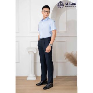 QUẦN ÂU 1 LY MÀU NAVY ALGL8020 - ALIGRO