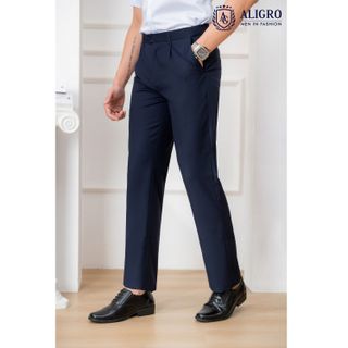 QUẦN ÂU 1 LY MÀU NAVY ALGL8020 - ALIGRO