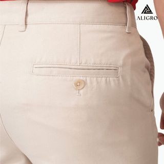 QUẦN KAKI NAM ỐNG ĐỨNG ALGK034 - ALIGRO