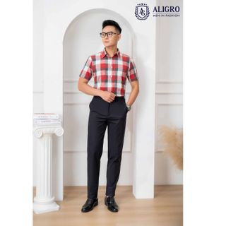 QUẦN KAKI NAM MÀU ĐEN ALGK073 - ALIGRO