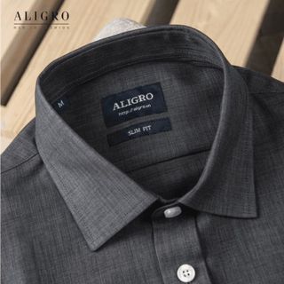 ÁO SƠ MI NAM DÀI TAY ALIGRO CHẤT LIỆU PIRMA COTTON MỀM MỊN, KIỂU DÁNG ĐƠN GIẢN, TINH TẾ ALGS159 - ALIGRO