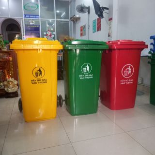 Thùng rác  240 lít nhựa HDPE