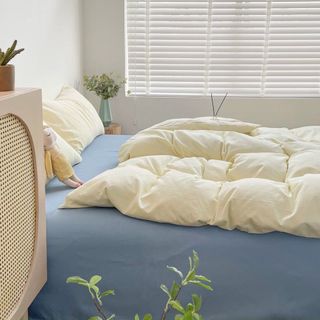 Bộ Chăn Ga Cotton Tici FULL SET CHĂN BÔNG Cao Cấp Đủ Size Đủ Màu, Khách sạn, Homestay