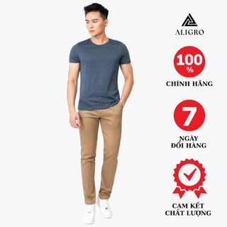 QUẦN KAKI NAM MÀU BROWN ALGK049 - ALIGRO