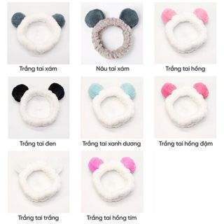 Băng đô rửa mặt bờm cài tóc turban dễ thương cute nhiều mẫu