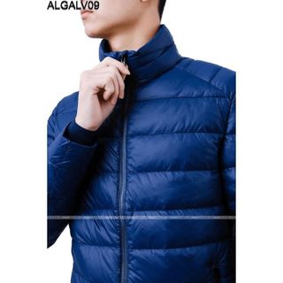 ÁO KHOÁC LÔNG VŨ MÀU MÀU XANH THAN ALGALV.9 - ALIGRO