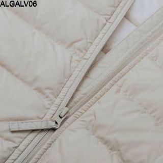 ÁO KHOÁC LÔNG VŨ  MÀU SỮA ALGALV.6 - ALIGRO