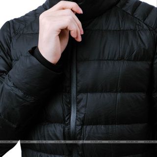 ÁO KHOÁC LÔNG VŨ  MÀU ĐEN ALGALV.10 - ALIGRO
