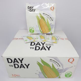 Thùng bột sữa Bắp hòa tan Day to Day Trần Quang 10 bịch 600g (20 gói nhỏ 30g) giá sỉ