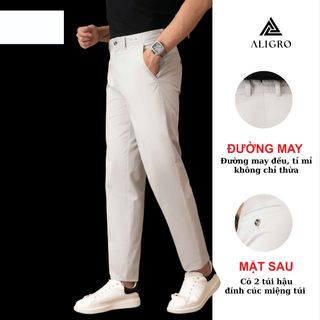 QUẦN KAKI NAM BE NHẠT ALGK060 - ALIGRO