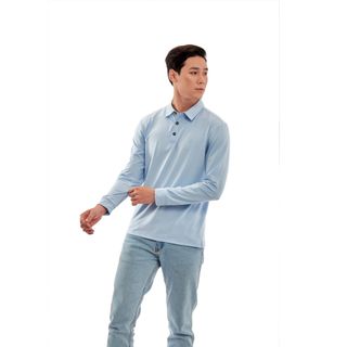 ÁO PHÔNG DÀI TAY CỔ BẺ ALGAPD054 - ALIGRO