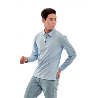 ÁO PHÔNG DÀI TAY CỔ BẺ ALGAPD054 - ALIGRO