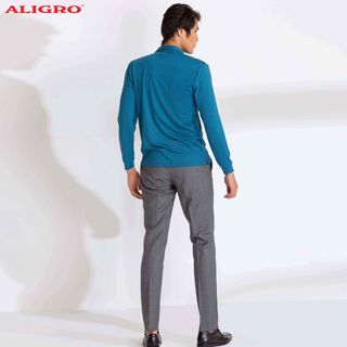 ÁO PHÔNG DÀI TAY CỔ ĐỨC ALGAPD041 - ALIGRO