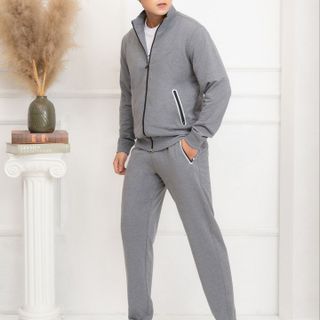 BỘ NỈ NAM ALIGRO MÀU XÁM BN9 - ALIGRO