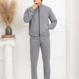 BỘ NỈ NAM ALIGRO MÀU XÁM BN9 - ALIGRO