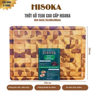 Thớt gỗ Teak Hisoka xuất khẩu giá sỉ