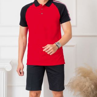 QUẦN SHORT NAM MÀU ĐEN CHẤT LIỆU KAKI DÁNG BASIC TRẺ TRUNG NĂNG ĐỘNG ALGQS1067 - ALIGRO