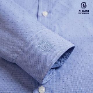 ÁO SƠ MI BAMBOO SLIMFIT DÀI TAY HOẠ TIẾT NHÍ - ALIGRO