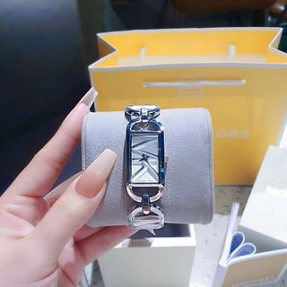 ĐỒNG HỒ NỮ CAO CẤP M KORS 7406 7407 DÂY LẮC LOGO HÃNG 2