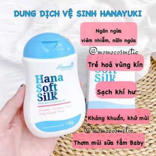 Dung dịch vệ sinh phụ nữ hana xanh