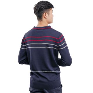 ÁO LEN CỔ BẺ DÀI TAY ALEND035 - ALIGRO