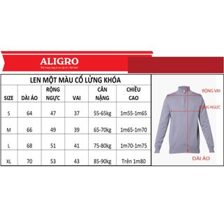 ÁO KHOÁC LEN MỎNG DÀI TAY ALEND034 - ALIGRO
