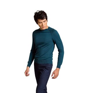 ÁO LEN CỔ TRÒN VIỀN NỔI DÀI TAY ALEND040 - ALIGRO