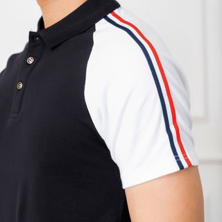 ÁO POLO NAM COTTON PHỐI MÀU SANG TRỌNG ALGPLO52 - ALIGRO