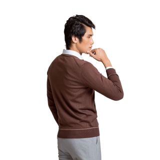 ÁO LEN LÔNG CỪU CỔ TIM ALEND042 - ALIGRO