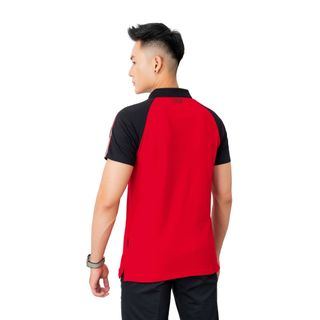 ÁO POLO NAM  NGẮN TAY COTTON PHỐI MÀU SANG TRỌNG ALGPLO51 - ALIGRO